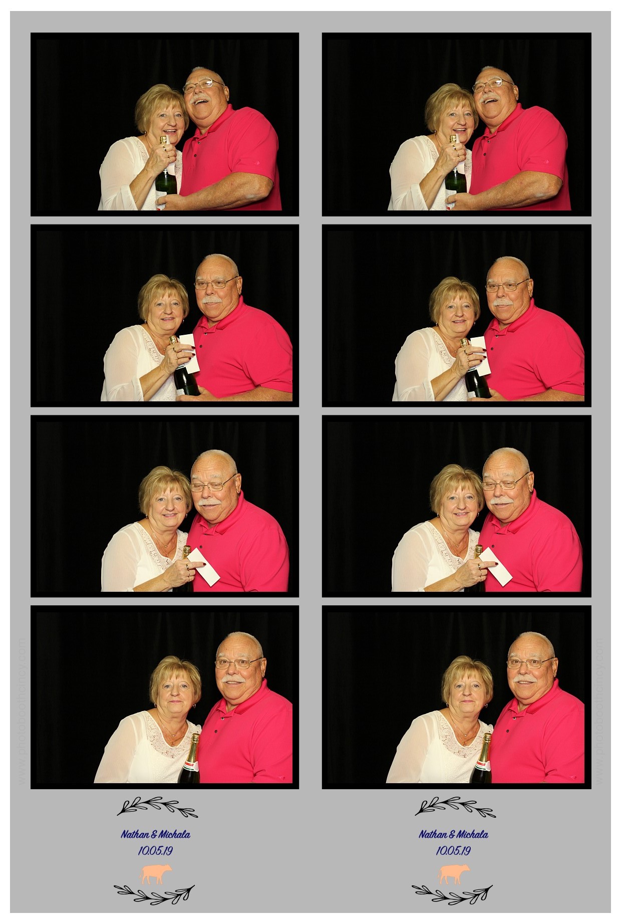 Michala Binkly & Nathan Hall Wedding Reception | View more photos from the event at gallery.photoboothcincy.com/u/PhotoBoothCincy/Michala-Binkly-Nathan-Hall-Wedding-Reception